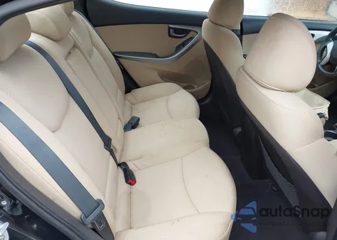 2012 Hyundai Elantra Gls из США, поврежденный, VIN 5NPDH4AE8CH077105